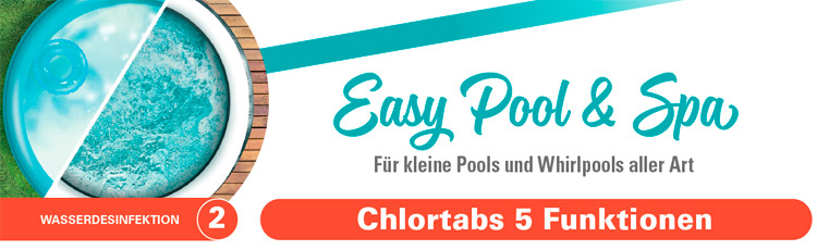 Bayrol Easy Pool & Spa Chlortabs 5 Funktionen