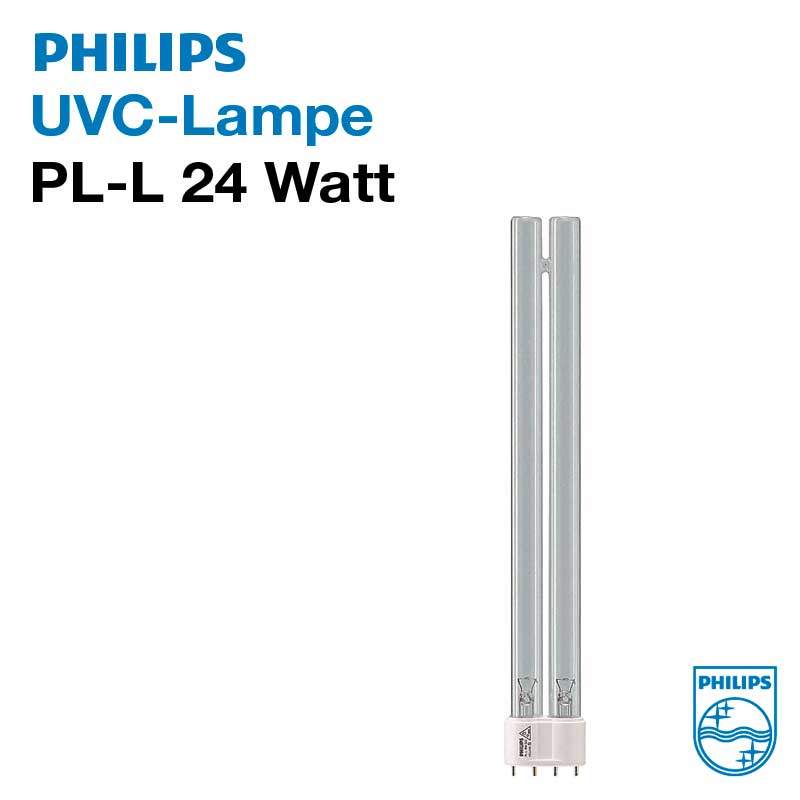 Philips UVC Ersatzlampe PL-L UV-C Leuchtmittel Röhre Lampe Brenner Koi Teich 